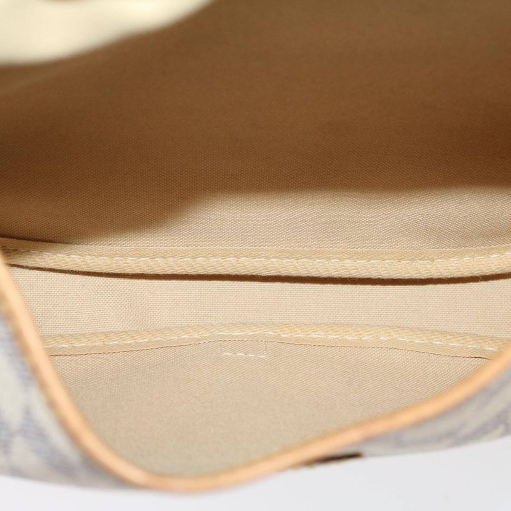 Saumur 30 Damier Azur Shoulder Bag - Picture 10 of 11